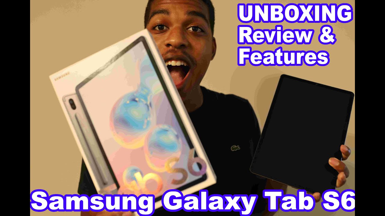 Samsung Galaxy Tab S6 - Features, Review, Unboxing