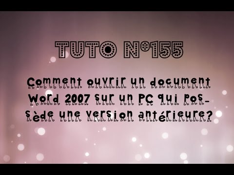 comment ouvrir document word