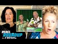 Elizabeth May breaks out in song with husband in bizarre spectacle at 'victory' party