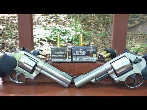 Budget Magnum Power! Fiocchi .357 Magnum VS .44 Magnum