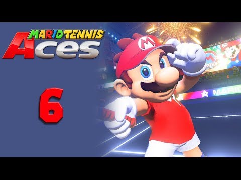 Mario Tennis Aces Story Mode playthrough pt6 - Playing a Koopa For a Ride
