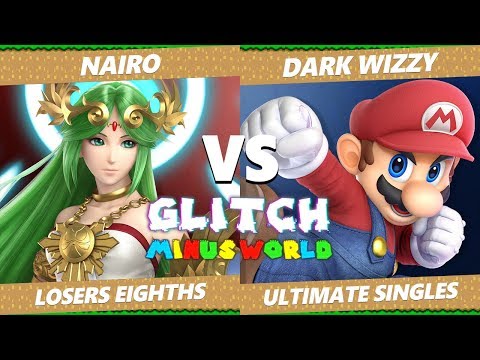 Glitch 7 SSBU - NRG Nairo (Palutena) VS MVG Dark Wizzy (Mario) Smash Ultimate Losers Eighths