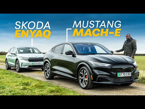 Skoda Enyaq IV vs Mustang Mach-E: Style vs Substance | 4K