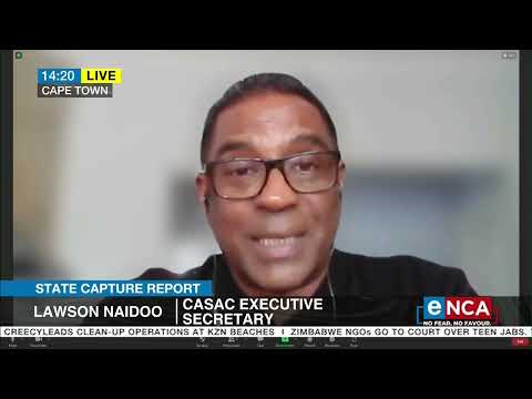 State Capture Report Discussion CASAC speaks on the 4th part of report