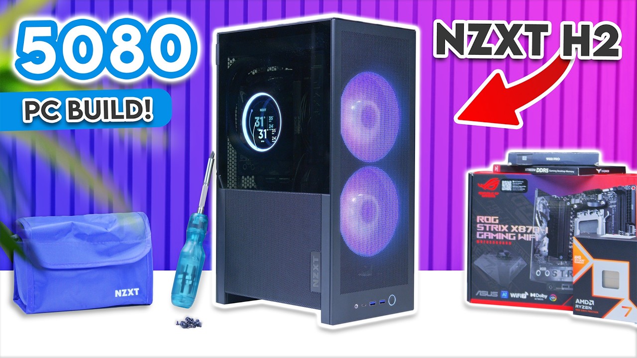 Building a SFF RTX 5080 Gaming PC Build! 👀