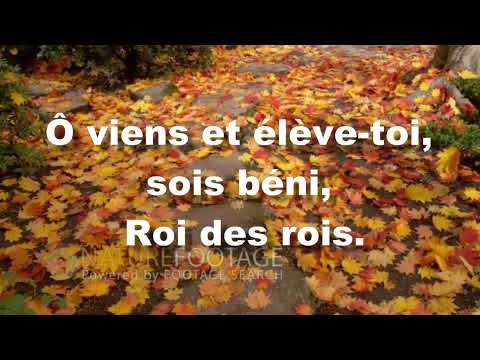 Ô la gloire de ta présence