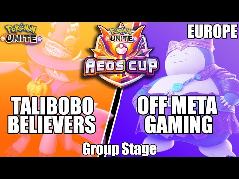 Talibobo Believers vs Off Meta Gaming - PUCS EU Aeos Cup Group Stage - Pokemon Unite Tournament