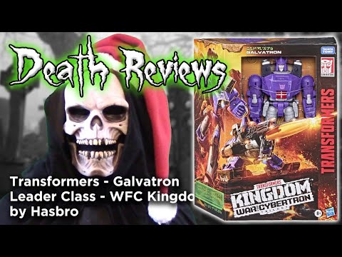Death Reviews: Galvatron - Leader Class - WFC Kingdom