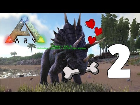 Trike Taming - Our First Dino! - Ark Survival Evolved - Xbox One - Part 2