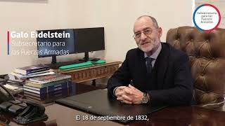 Saludo del subsecretario Galo Eidelstein por el día las Glorias del Ejército