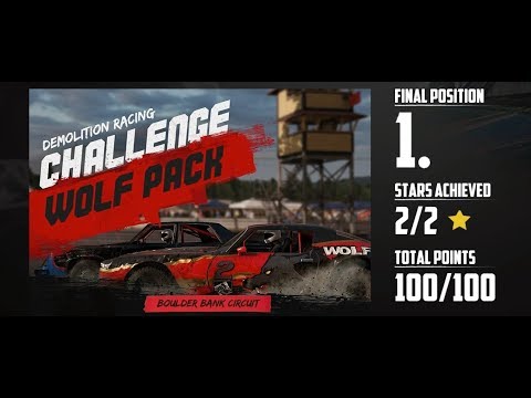 WRECKFEST Walkthrough Gameplay Part 40 - WOLF PACK