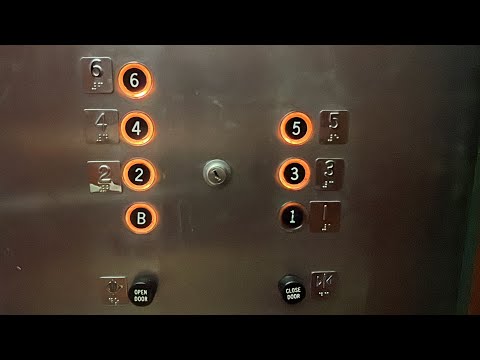 Vintage Otis Traction Elevators and Mini-Tour at 7620 Little River Tpke, Annandale VA