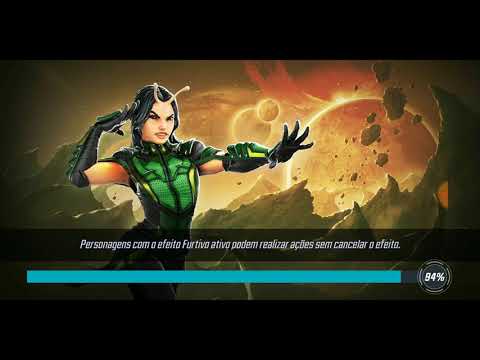 Marvel Strike Force - Tech/Guardian Team 218k vs Defenders Team 256k