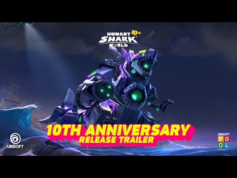 Hungry shark World | 10th Anniversary Update | Release Trailer