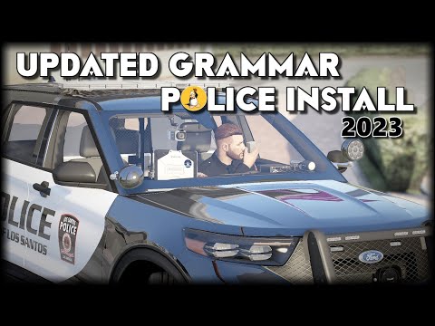 Updated Grammar Police Video | No Need for Immersive Dispatch | 2023 | #gtav | #lspdfr