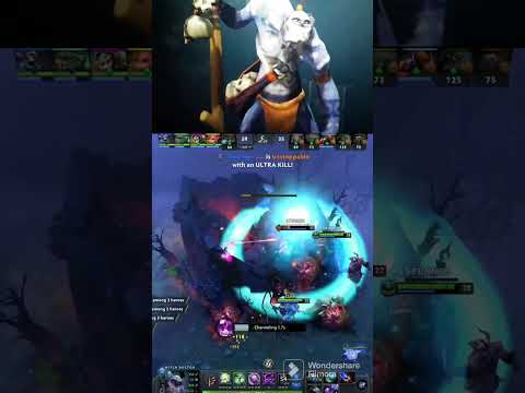 witch doctor new meta dota 2 aghanim's defends aegis patc 7.32 #shorts #dota2
