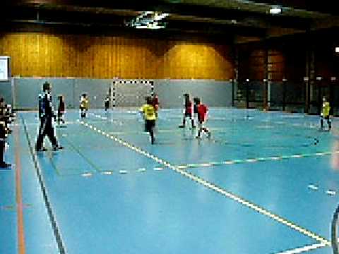 F-Jugend des TSuGV Grossbettlingen beim TSGV Hattenhofen auf dem Hallenturnier (Endspiel gegen Dettingen / Teck)