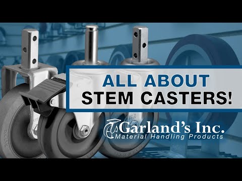 All About Stem Casters - from Your Caster Experts at Garland's