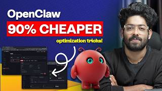 I Cut My OpenClaw Cost By 90% | Dirt Cheap Optimization - Here's How?