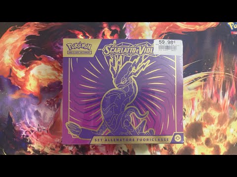 Scarlatto e violetto set allenatore fuoriclasse MIRAIDON ETB game stop