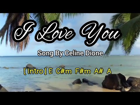 I Love You - Celine Dion