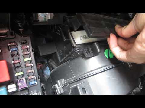 Perodua Myvi cabin air filter air conditioner filter replacement Denso