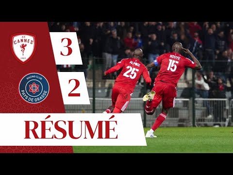 Résumé AS Cannes - RCP de Grasse