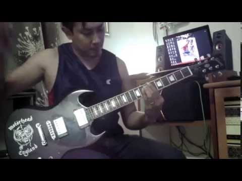 Impaled Nazarene - The Horny And The Horned (Guitar Cover)