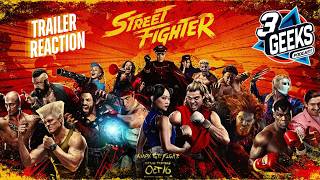 Street Fighter Trailer Reaction 👀 First Look at the New Movie!