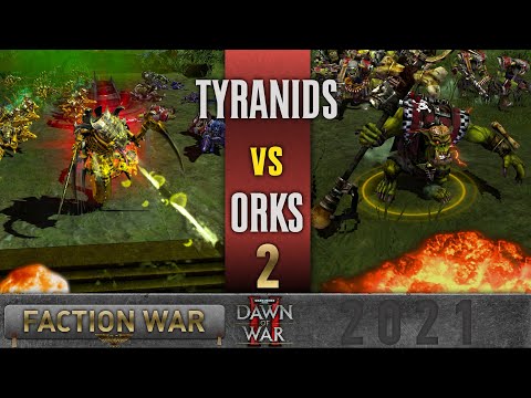 Warhammer 40,000: Dawn of War 2 - Faction Wars 2021 | Tyranids vs Orks #2