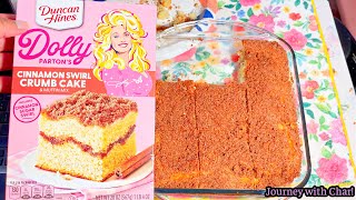 DOLLY PARTON'S CINNAMON CRUMB CAKE! LET'S GIVE IT A TASTE!
