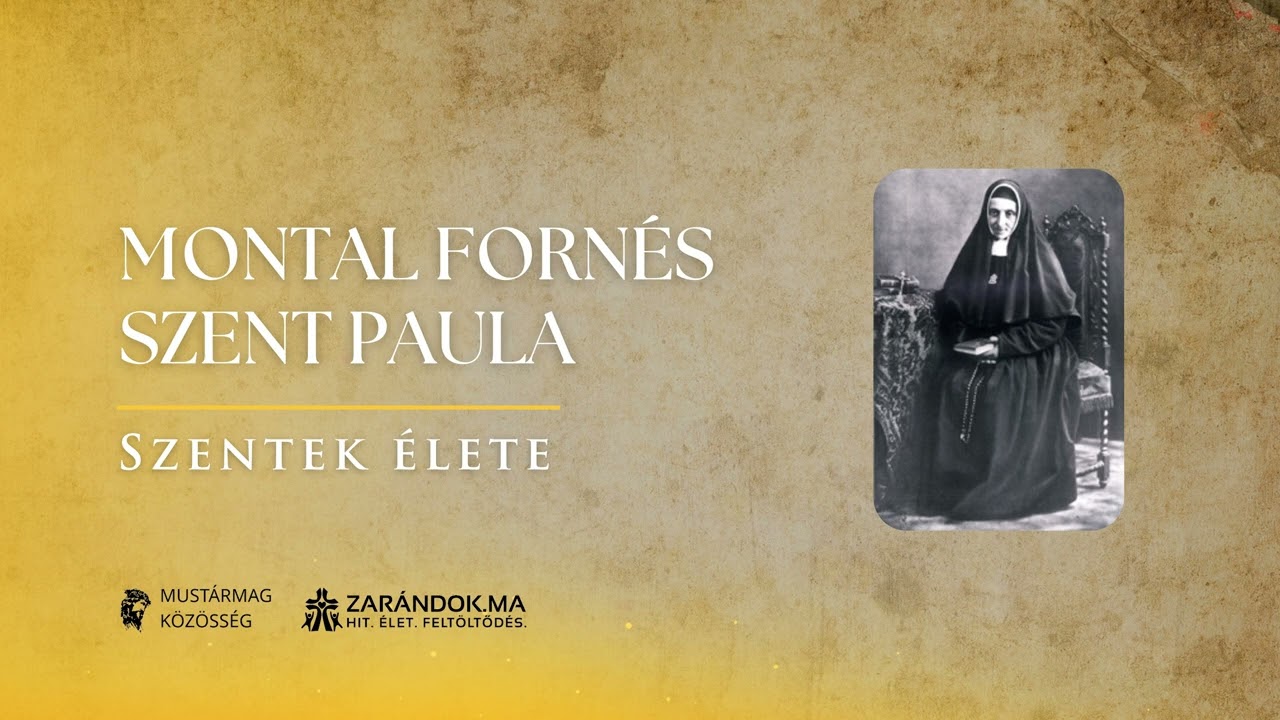 Montal Fornés Szent Paula: A negyedik fogadalom – a leánynevelés szolgálatára – Szentek élete