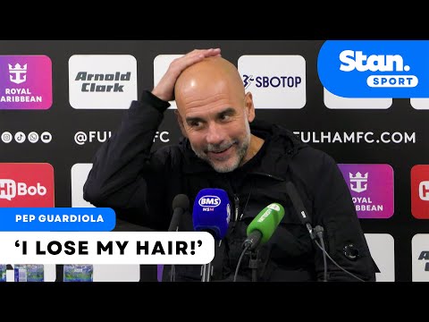 'Did you enjoy that?!?!' 🤯 Pep Guardiola was cracking jokes in his press conference after PL classic