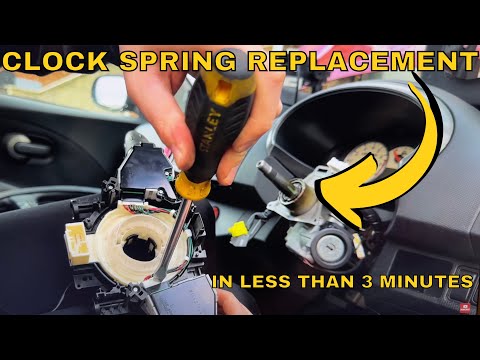 How To Replace Your Clock Spring In Less Than 3 Minutes [NISSAN MICRA K12 & OTHERS] [TUTORIAL]
