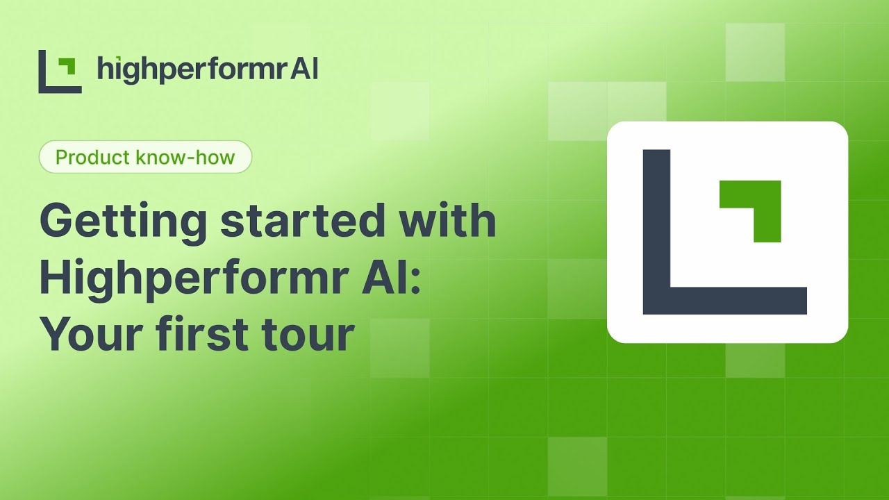 Highperformr AI Beginner Tutorial: Your First Tour & Setup