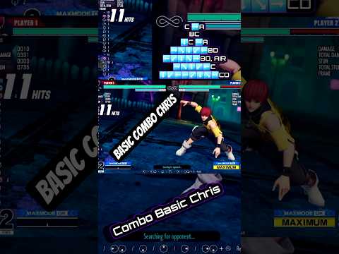 Basic Combo Chris (Kof Xv)