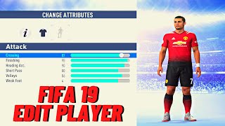 HOW TO EDIT PLAYER RATINGS  IN FIFA 19 TO FIFA 22