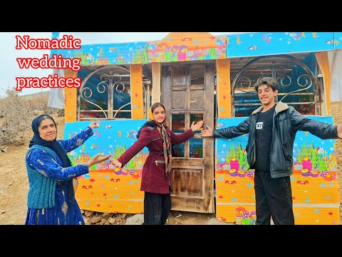 Bena Lal built a forest castle for a loving couple to get married.🤵👰‍♂️