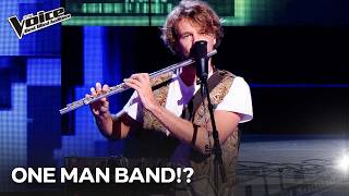 He Walked Out ALONE and Sounded like an ENTIRE BAND [4K] | The Voice