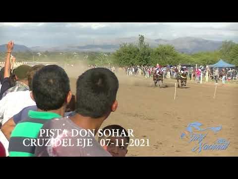 PISTA DON SOHAR - CRUZ DEL EJE - 07-11-2021 - 12 - CLASICO:   JASHAN - SOL NEGRO - DOLAR BLUE