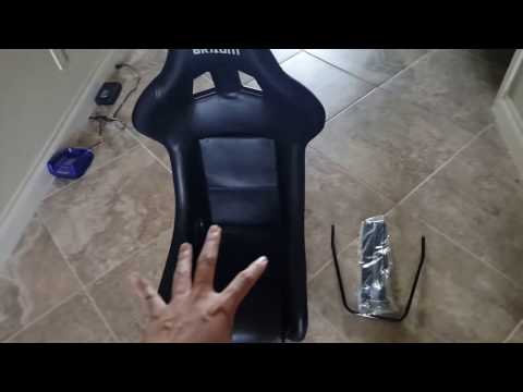 BRAUM RACING SEATS - Falcon Series FIA Approved Racing Seat Unboxing