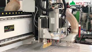 MÁY CẮT VÁN CNC NESTING FULL LINE TẢI NẶNG THAY DAO TỰ ĐỘNG HOLZTEK