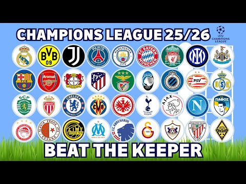 Beat The Keeper - UEFA Champions League 2025/26 | The Marble Quest