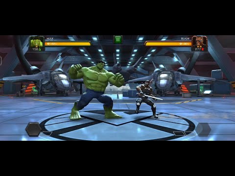 Hulk vs Blade Fight Marvel Contest of Champions