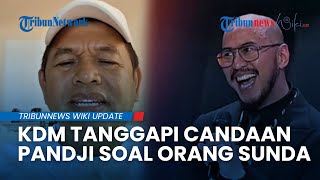 Disentil Pandji soal Orang Sunda Suka Pilih Pemimpin Artis, Dedi Mulyadi Beri Respons