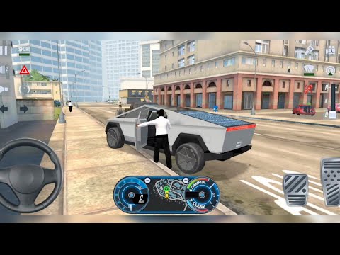 TESLA CYBERTRUCK UBER CITY CAR DRIVER GAMES 🚖👮‍♂️ Taxi Sim 2020 - Car Games 3D Android iOS