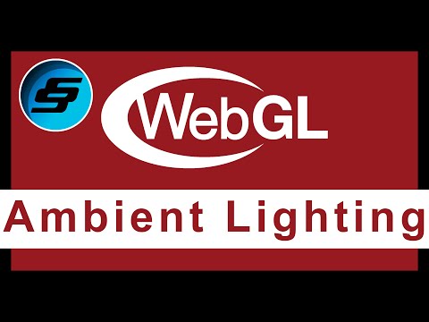 Ambient Lighting WebGL Programming