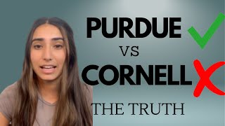 I CHOSE PURDUE OVER CORNELL — HERE'S WHY