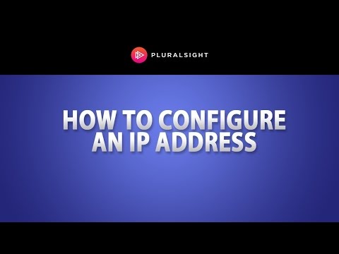 How to Configure an IP Address