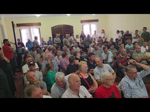 Reunión  Autoridades locales y Provinciales con Productores Agropecuarios. Los Surgentes. Video 3